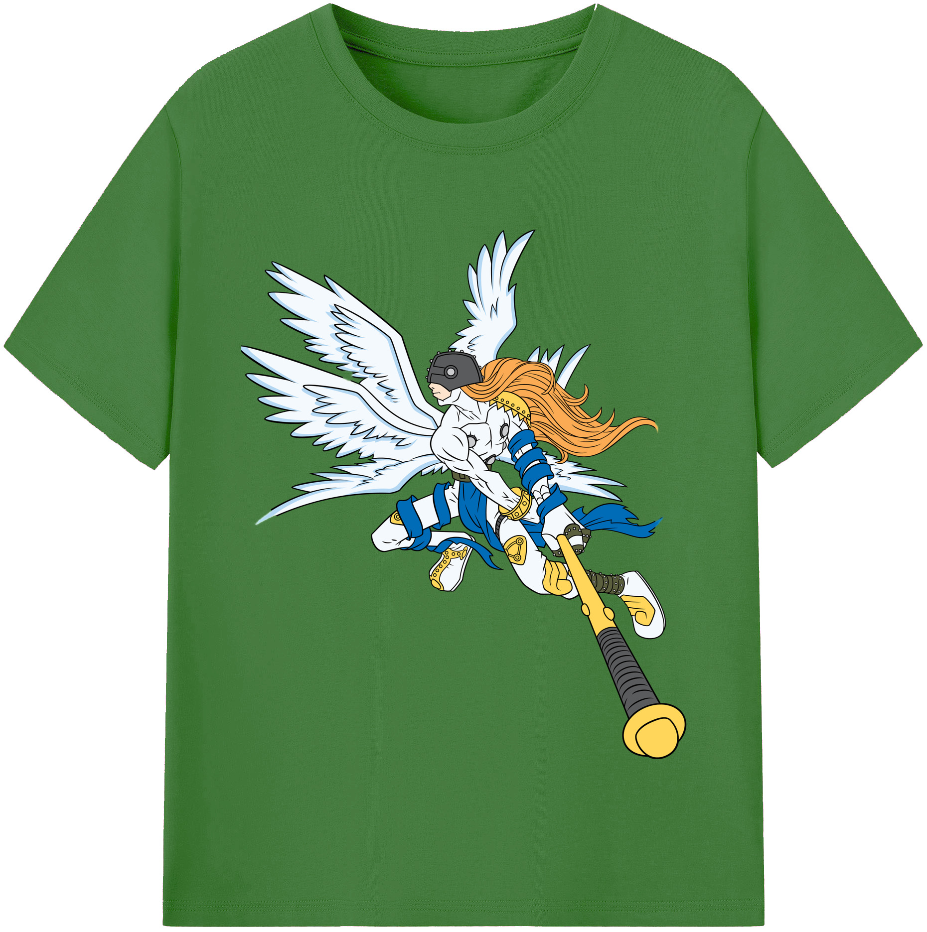 （画像用） Digimon デジタルモンスター/デジモン レディースカジュアルプリントTシャツ（綿100％）